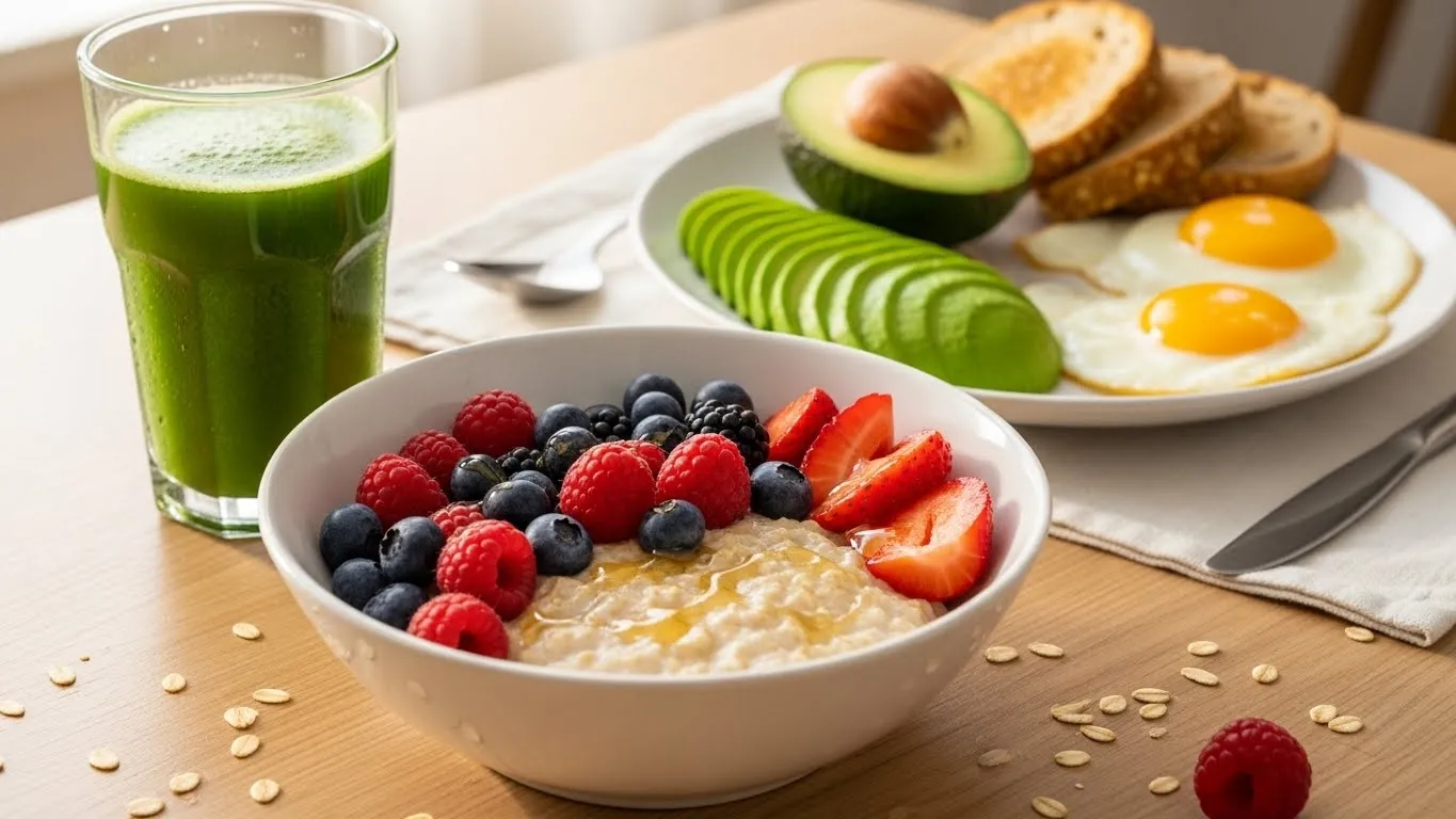 Desayunando sano