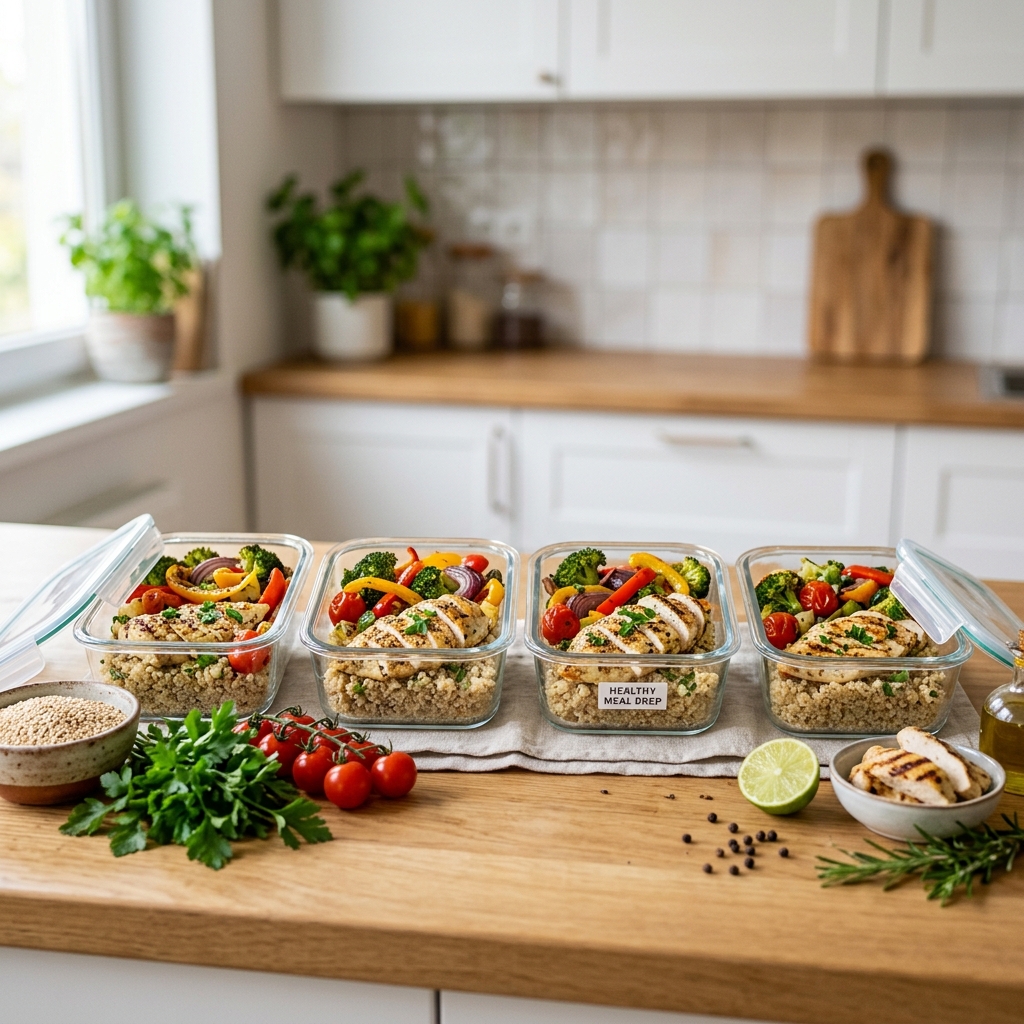 Preparación de alimentos saludables